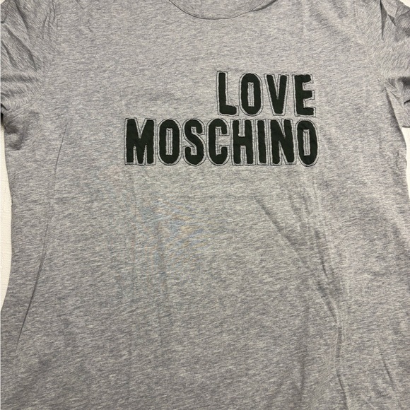 Love Moschino Heather Gray Tee - Picture 2 of 3